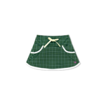 Set Athleisure Green Windowpane Tiffany Skort