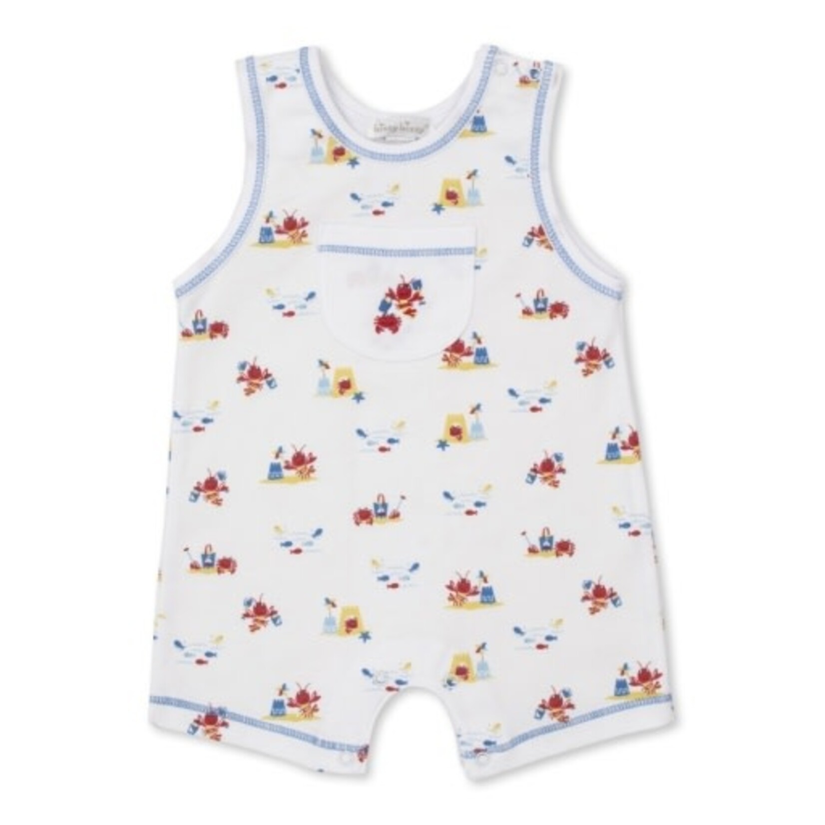 Kissy Kissy Lobsters Sandy Smiles Sleeveless Playsuit