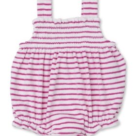 Kissy Kissy Fuchsia Stripe Terry Bubble