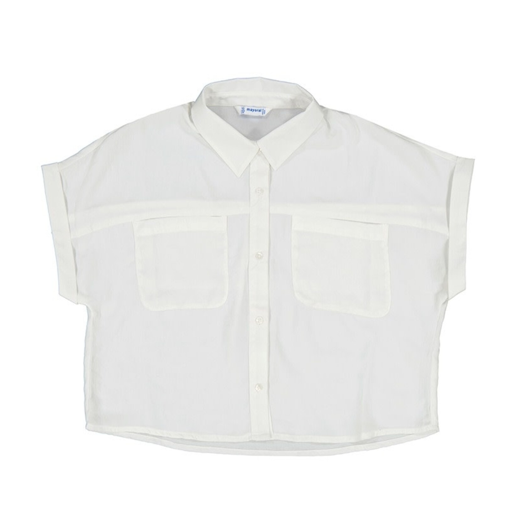 Mayoral Flowy Button Blouse