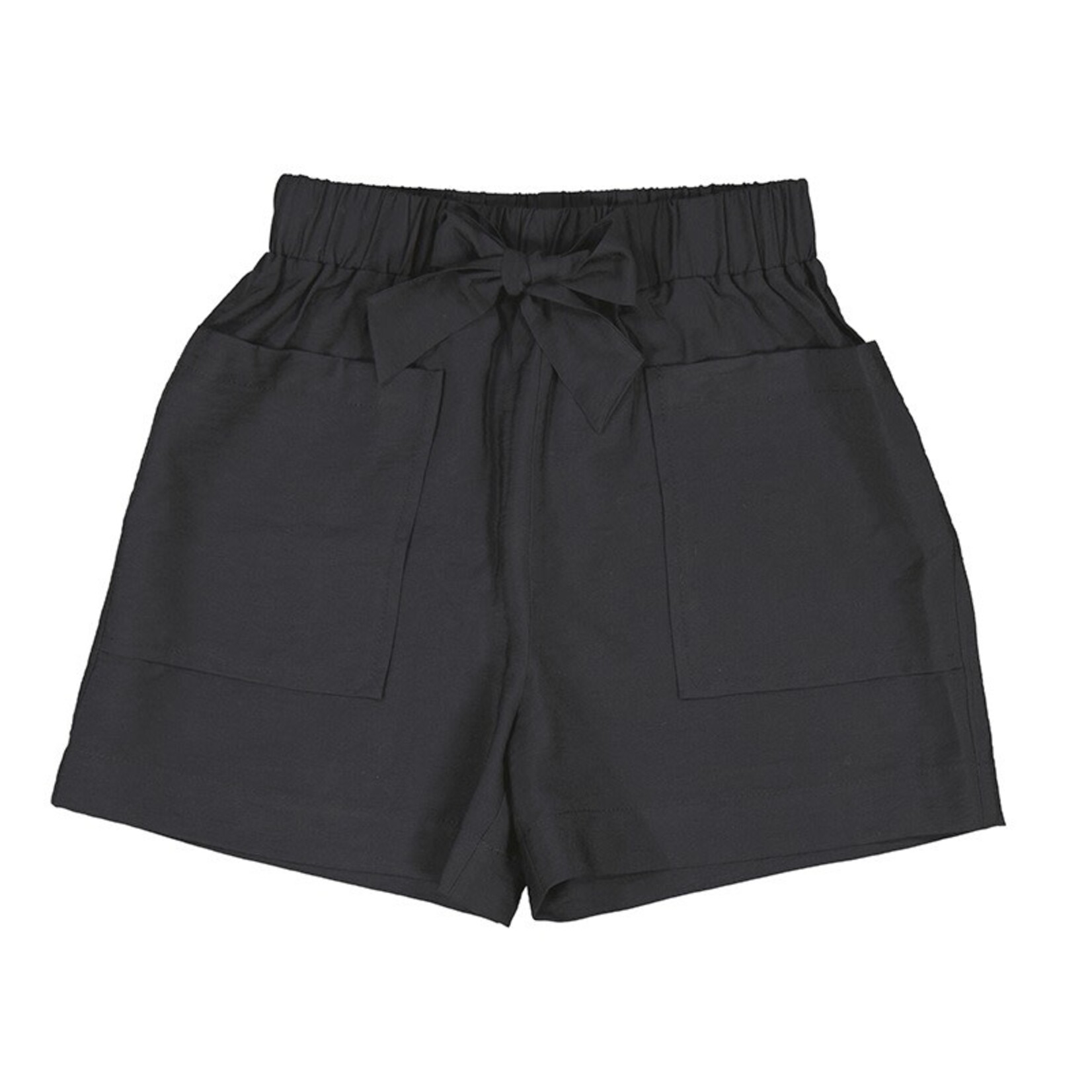 Mayoral Black Pocket Bow Tie Shorts