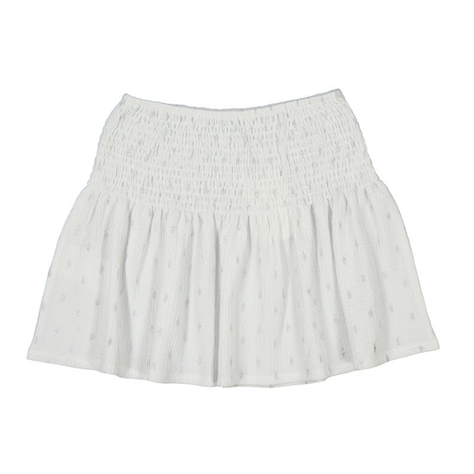 Mayoral White Sparkle Skirt
