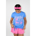 Paper Flower Summer dreamer front knot t-shirt