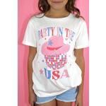 Sweet Soul Party in the USA graphic rhinestone t-shirt