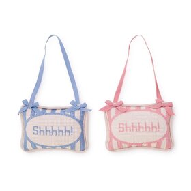 Two's Company Shhhhh! Door Hanger