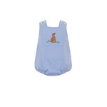 Claire & Charlie Blue Stripe Puppy Sun Bubble