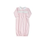 Nella Pima Gingham Baby Gown
