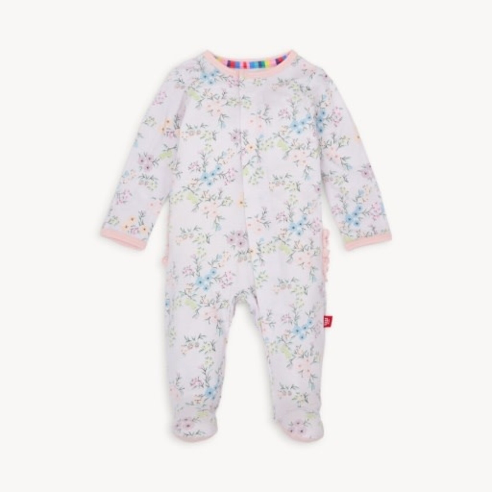 Magnetic  Me EMILY MODAL FOOTIE WITH RUFFLE