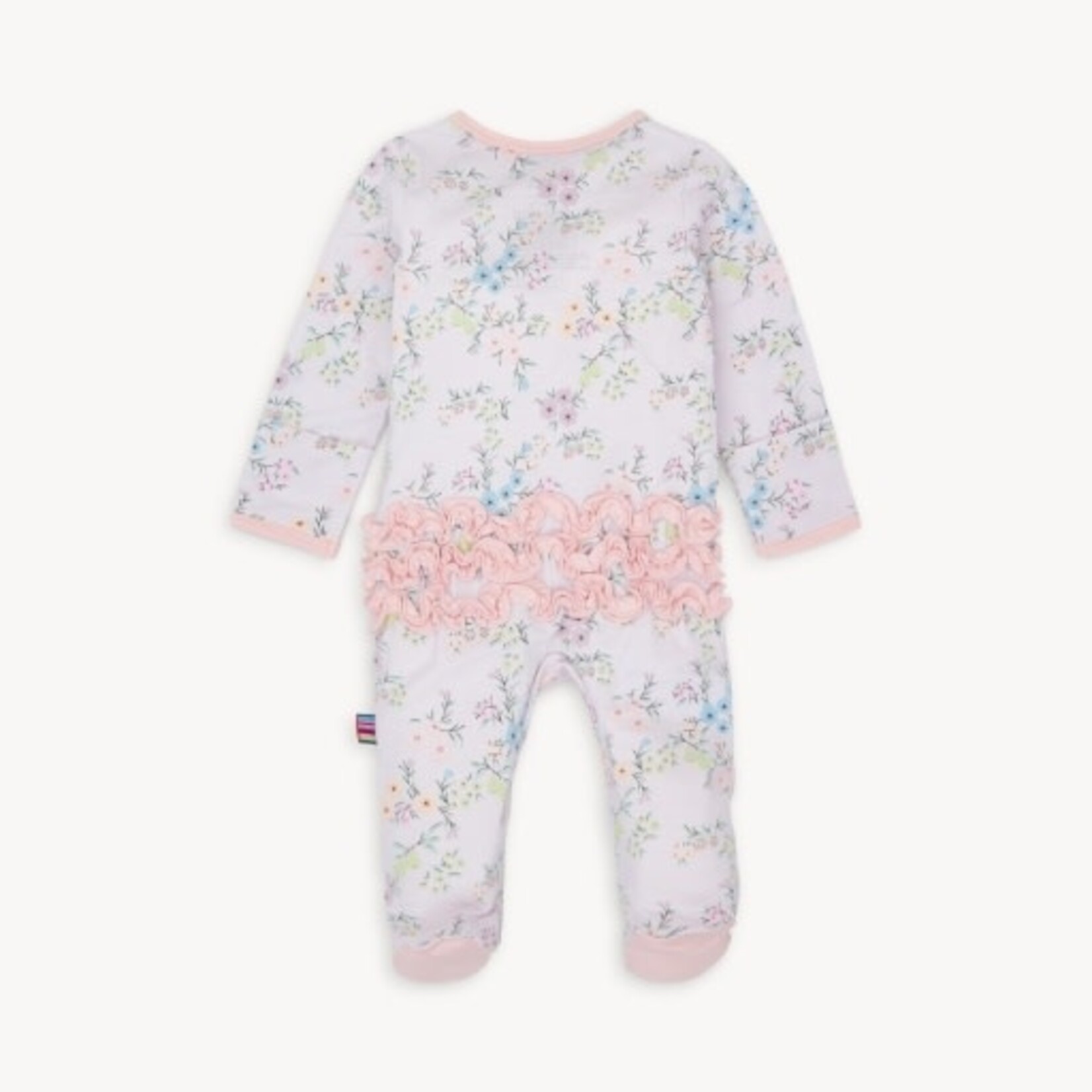 Magnetic  Me EMILY MODAL FOOTIE WITH RUFFLE
