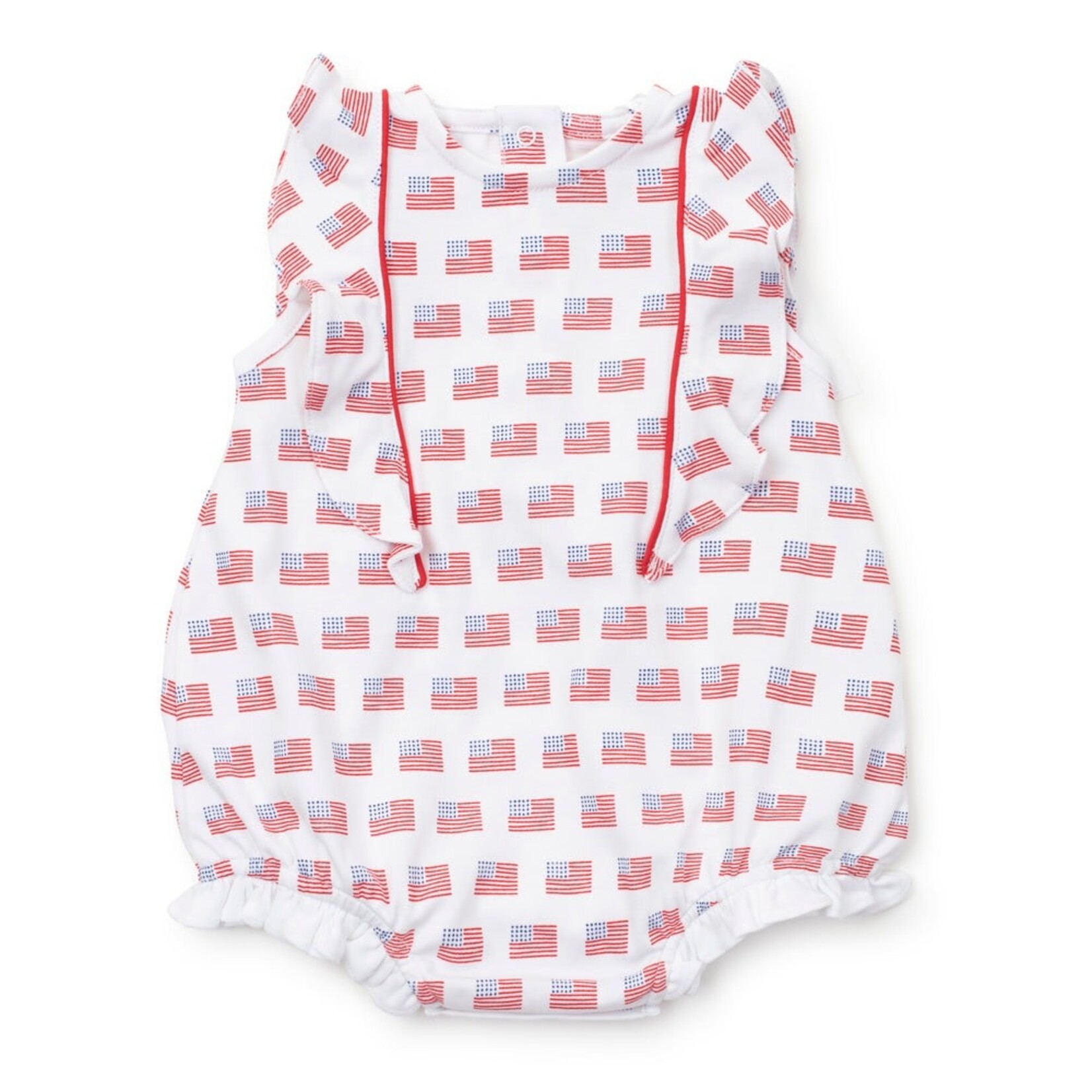 Lila + Hayes American Flag Mae Bubble