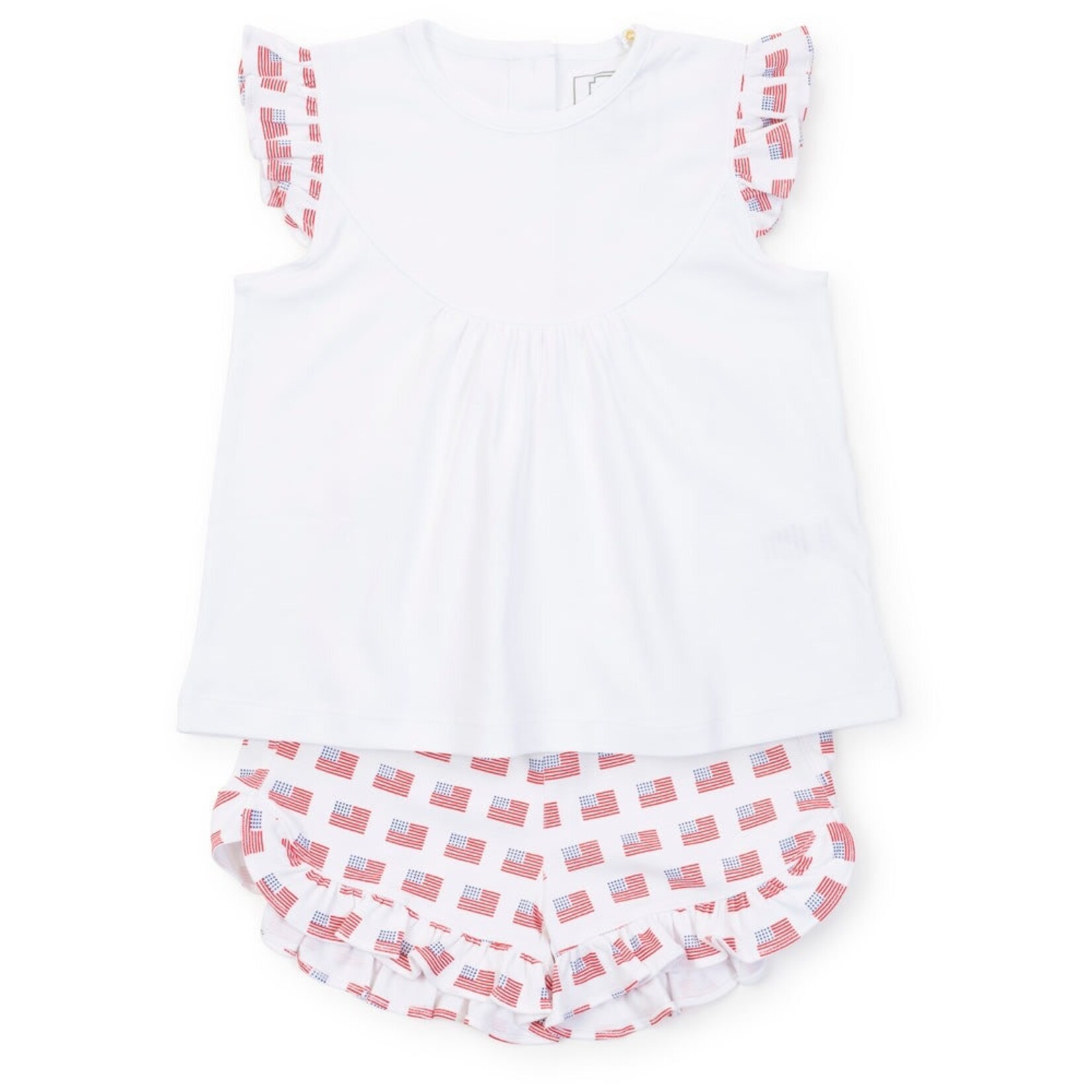 Lila + Hayes American Flag Ella Short Set