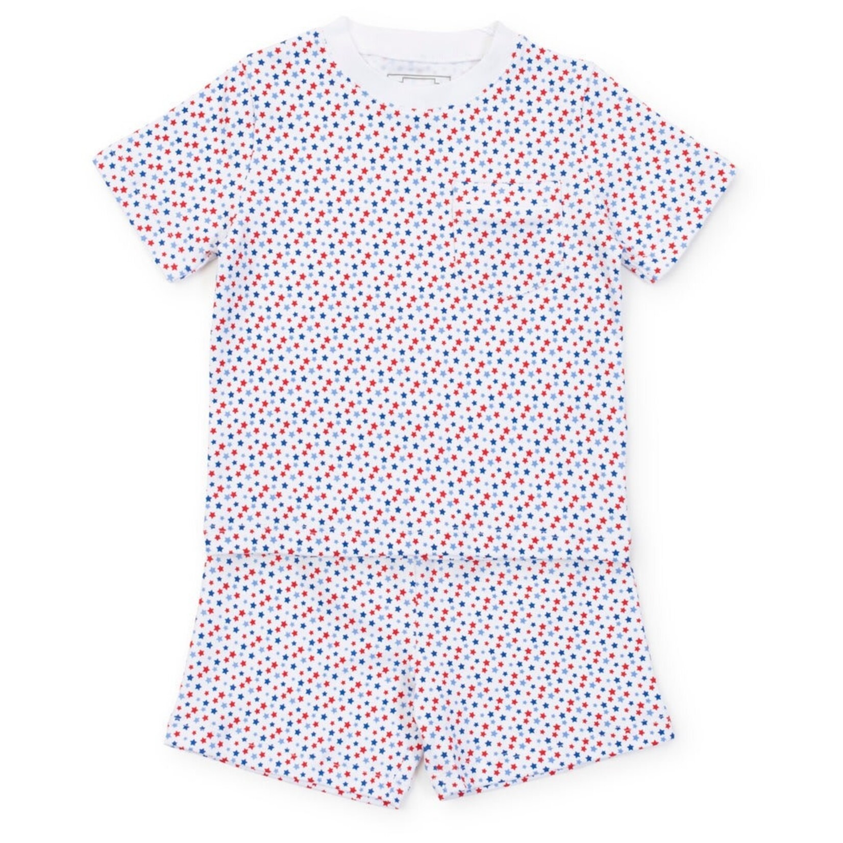 Lila + Hayes Star Spangled Charles Short Set