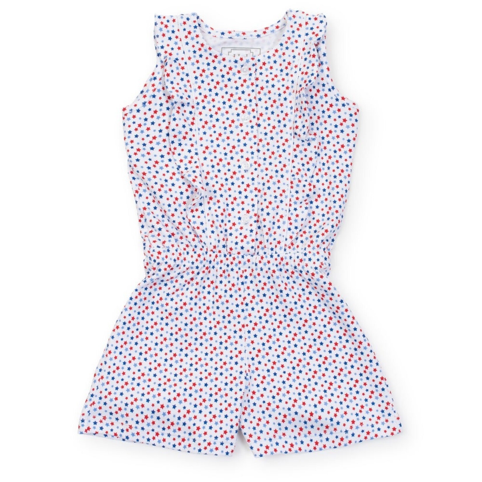 Lila + Hayes Star Spangled Lola Romper