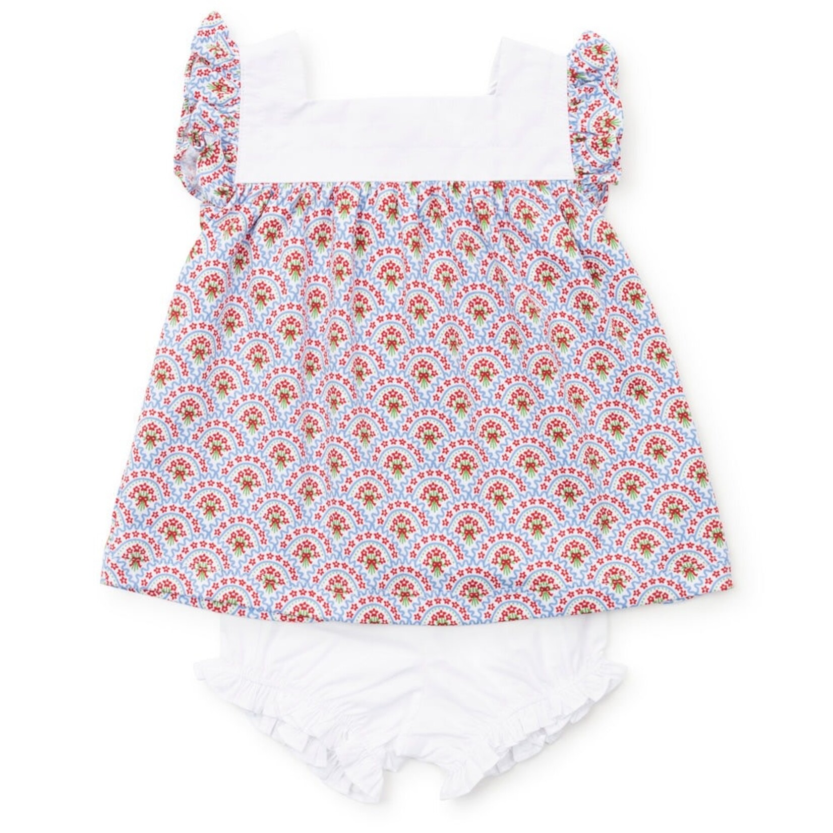Lila + Hayes Bunting Floral Annie Bloomer Set