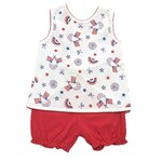 Marco & Lizzy Star Spangled Banner Bloomer Set