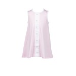 Proper Peony Pink Button Dress