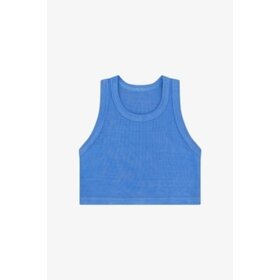Tenly Cobalt Ribbed Racerback Tank