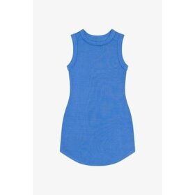 Tenly Cobalt Ribbed Open Seam Dress