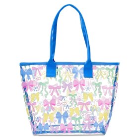 Iscream Pretty Bows Clear Tote Bag