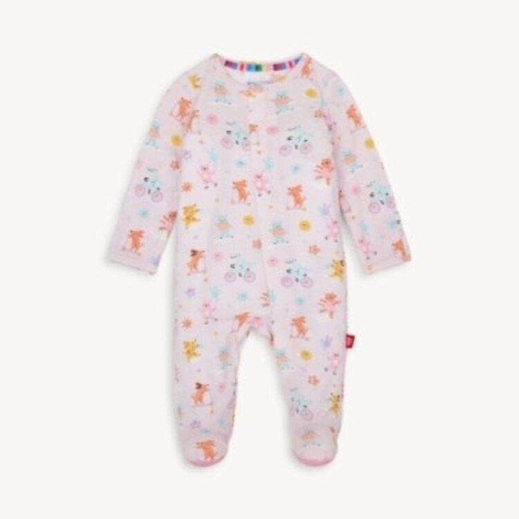 Magnetic  Me Pink Playground Pals Footie