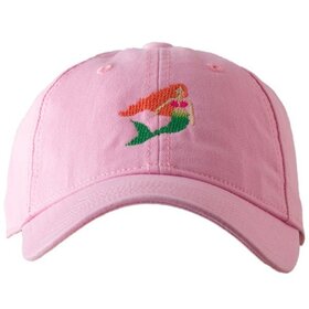 Harding Lane Needlepoint Baseball Hat-Girls
