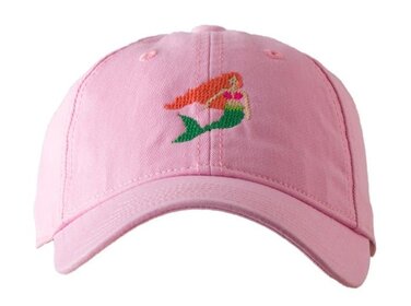 Harding Lane Needlepoint Baseball Hat-Girls