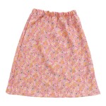 T2Love Peach Floral Elastic Skirt