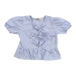T2Love Puff Sleeve Bow Top