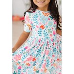 Mila & Rose Sunlit Garden S/S Pocket Twirl Dress