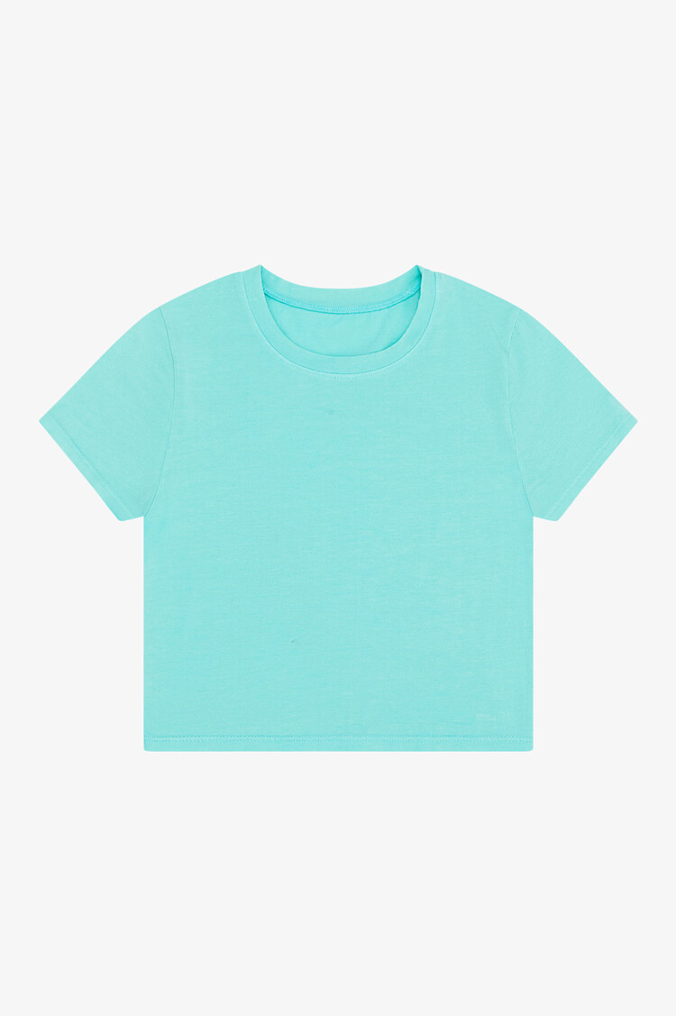 Tenly Aqua Sky Relaxed Tee