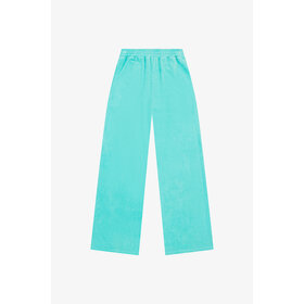 Tenly Aqua Sky Terry Wide Leg Pant