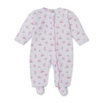 Kissy Kissy footie w/ zip prt