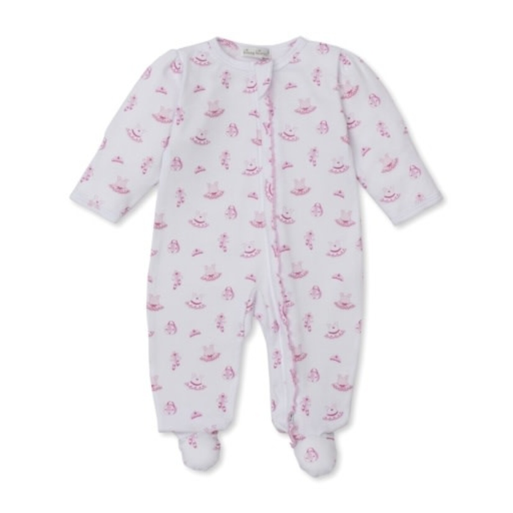 Kissy Kissy footie w/ zip prt
