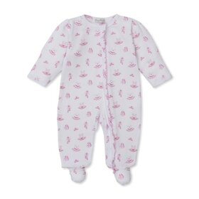 Kissy Kissy footie w/ zip prt