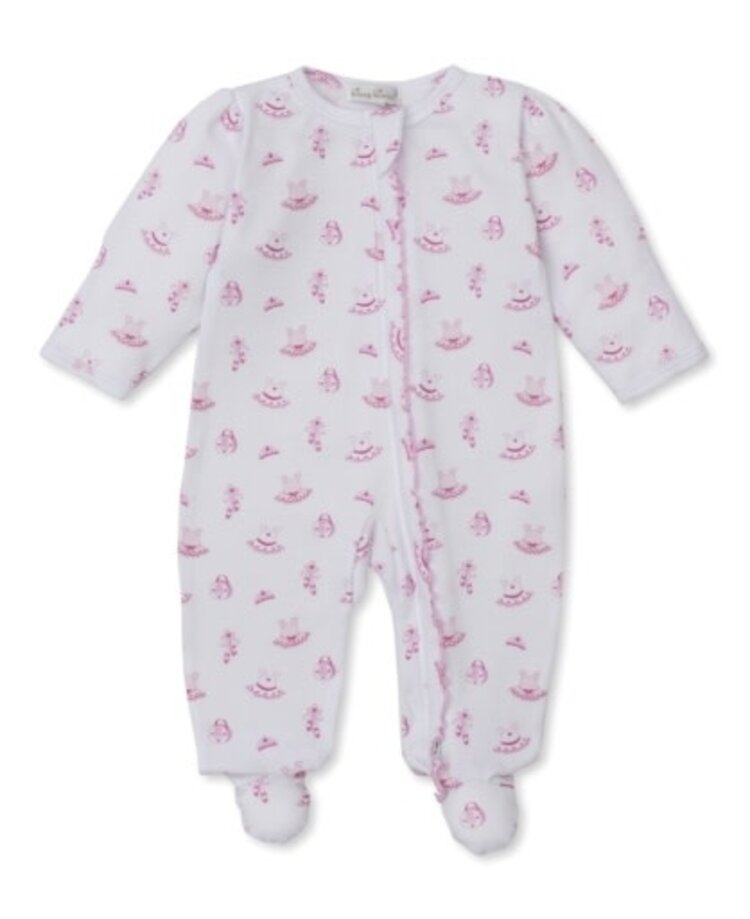 Kissy Kissy footie w/ zip prt