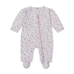 Kissy Kissy footie w/ zip prt