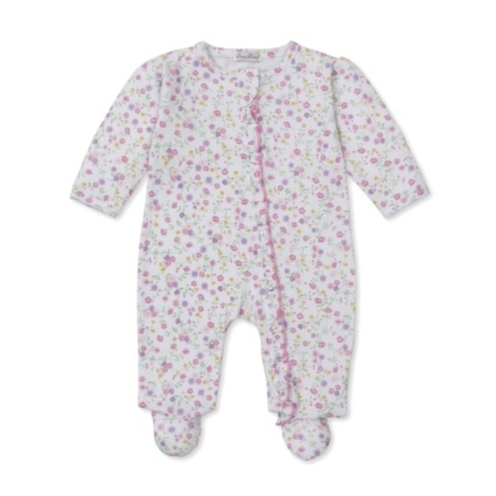 Kissy Kissy footie w/ zip prt