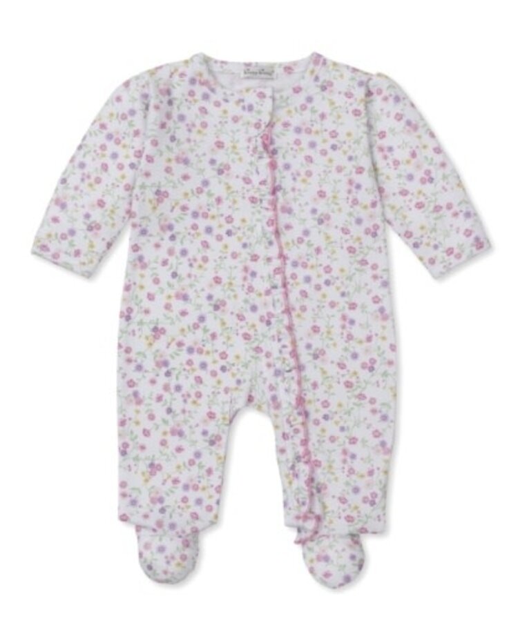 Kissy Kissy footie w/ zip prt