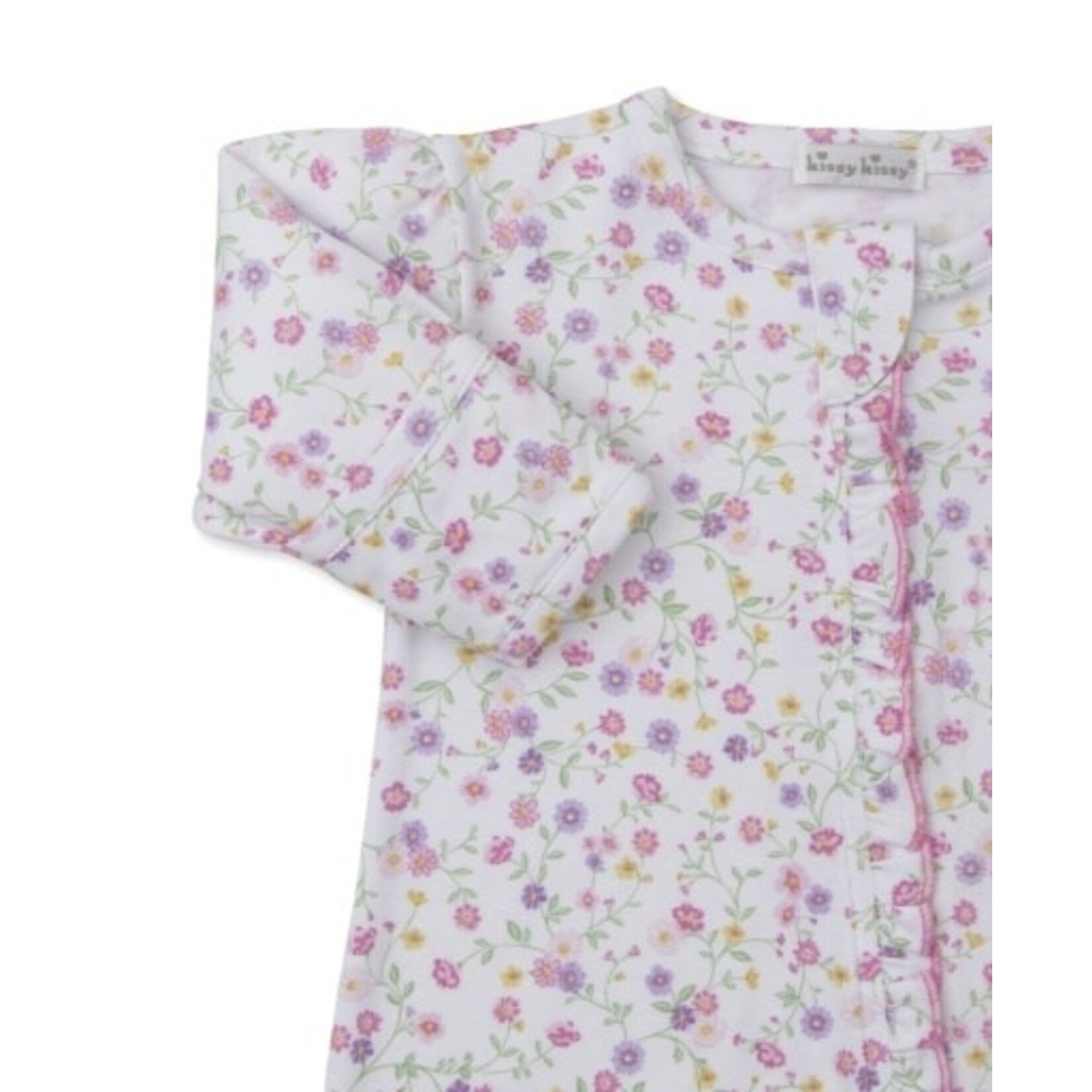 Kissy Kissy footie w/ zip prt