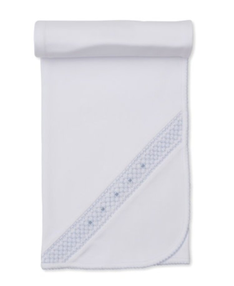 Kissy Kissy Smocked Dot Blanket
