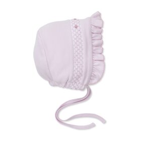 Kissy Kissy Floral Smocked Bonnet