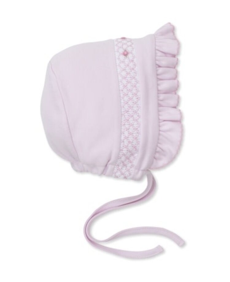 Kissy Kissy Floral Smocked Bonnet