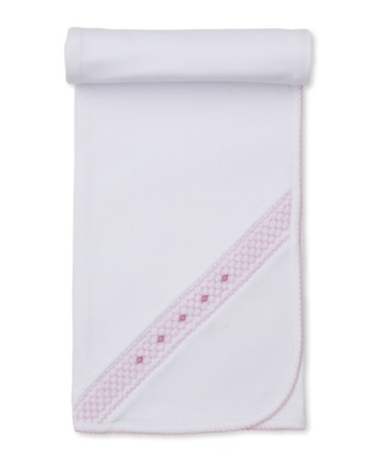 Kissy Kissy Floral Smocked Blanket