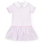 Lila + Hayes Pink School Plaid Libby Dress