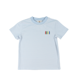 Cypress Row Blue Strip Color My World Tee
