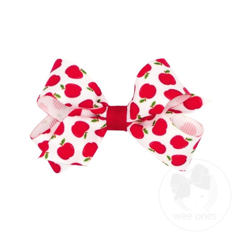 Wee Ones Harvest Print Bow