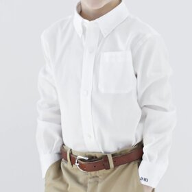Brown Bowen Wentworth White Button Down