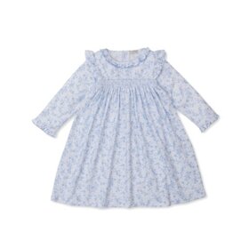 Kissy Kissy Old English Roses Smocked Dress