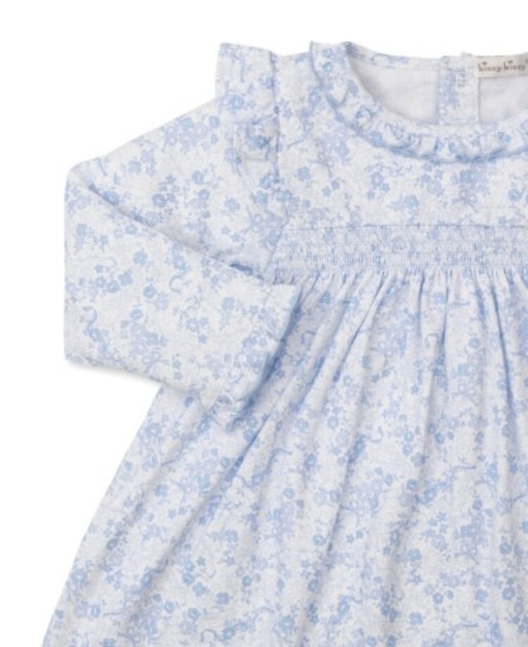 Kissy Kissy Old English Roses Smocked Dress