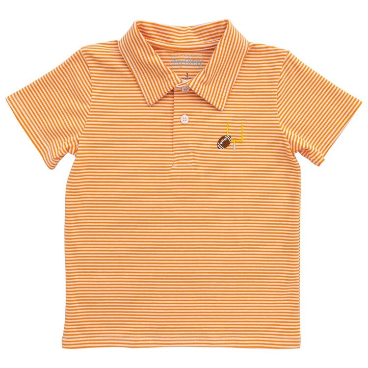 Itsy Bitsy Orange Game Day Polo